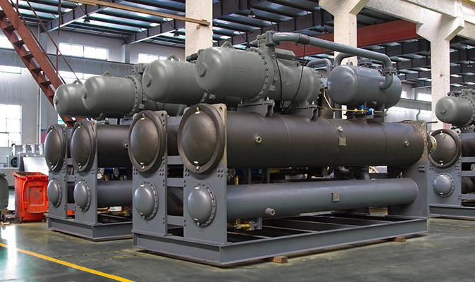 雙螺桿滿液式冷凍機(jī)組